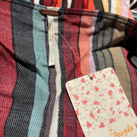 Free People Ruby Multi Striped Two-Piece Set Size S - Picture 6 of 7